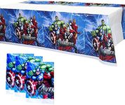 Alviller 3Pcs Avenger Table Cloth, 