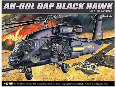 Academy 12115 AH-60L DAP BLACK HAWK Helicopter Plastic Model Kit