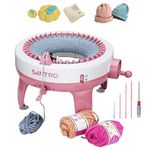 KPTIJXE Knitting Machine 40 Needles, with Needle Arranging Device Smart Weaving Loom Knitting Double Knitting Machine kit for Adults or Kids