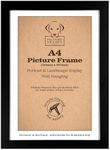 A4 Frame Black - A4 Picture Frames, A4 Black Frame, A4 Photo Frames, Black A4 Picture Frame, A4 Picture Frame Black, A4 Certificate Frame, Black A4 Frame, A4 Black Photo Frame, Photo Frame A4