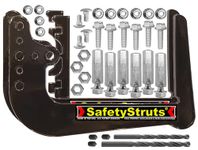 Mount-n-Lock SafetyStruts Heavy Duty RV Bumper Brackets (1SNUHD, Univ-Heavy Duty)