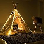 Vercico Fairy Lights Battery Indoor Kids Bedroom LED Srings Lights for Kids Teepee Tent Children Play Camping Tent Party Decoration