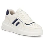 FFOOTKIES Sneakers for Women | White and Navy | 4