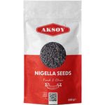 Aksoy Premium Quality Black Cumin Seeds 550g (Nigella Seeds, Nigella Sativa, Kalonji) Resealable Pouch, Raw, Non-GMO, Vegan and No Preservatives (Packaging may vary)