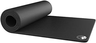 Wakeman 75-CMP1009 Outdoors Super Light Luxury Foam Camping Sleep Mat- Black, 72 inches (L) x 24 inches (w) x 0.50 inch (H)