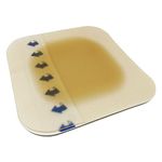 Pack of 10 Cutiderm Sterile Hydrocolloid Adhesive Wound Dressing 7.5cm x 7.5cm - Suitable for cuts, Scratches, grazes, Superficial and Partial Thickness Burns, Pressure sores, and venous Leg ulcers