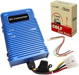 Roykaw Golf Cart Voltage Reducer Regulator Converter 36/48V to 12V for EZGO Club Car Yamaha