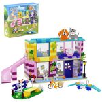 ZIQILIGHTING Friends Pet Day Care Center Building Set - Dog and Cat Playground Adventure Toy, Idea Gift for Animal Lovers Girls Boys Aged 6+ (569PCS)