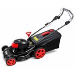 BKR® 18-Inch Electric Lawn Mower | 1800W Powerful Motor | Adjustable Cutting Height | 55L Grass Collection Box | Lightweight & Eco-Friendly, 6 Months Manufacture Warranty | Made in India
