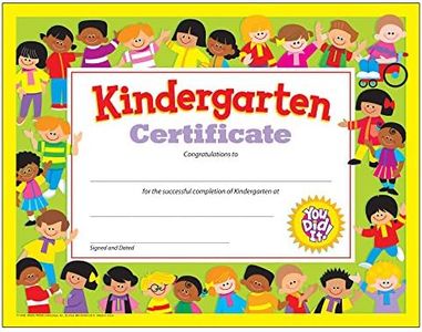 Trend Enterprises Kindergarten Certificates, 30/pkg (T-17008)