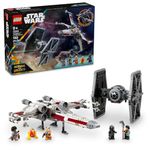 LEGO Star Wars TIE Fighter & X-Wing Mash-up Building Set, Starfighter Toy for Boys and Girls, Customizable Vehicles with 4 Minifigures, Star Wars Gift for Kids or Any Fan Ages 9 and Up, 75393