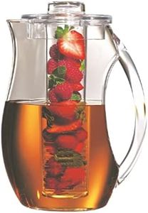 Serroni Fruit Infusion Fruit Infusion Pitcher, Clear, 15294