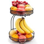 Fruit Baskets 2 Tier Fruit Basket B