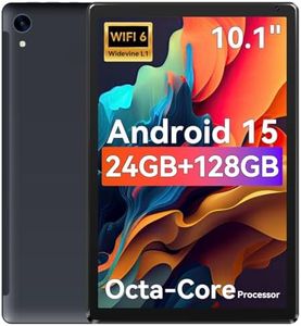 Tablet,10.1" Android Tablet with Octa-core Processor 10GB RAM 128GB ROM HD IPS Touchscreen 8H Battery, Wi-Fi 6, BT 5.0, Dual Camera, Google Tablets 2024
