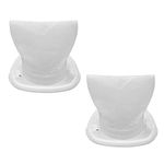 HQRP 2-Pack Filter compatible with Black+Decker HNVC115, HNVC215, HNVC220 series Dustbuster QuickClean Hand Vac Vacuum Cleaners, HNVCF10 Replacement