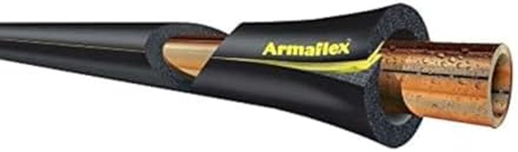 Armaflex Self Seal Pipe Insulation Lagging Black Nitrile Foam Class O 2m-28mm-09mm-Wall