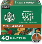 Starbucks Decaf K-Cup Coffee Pods, 