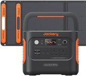 Jackery Solar Generator 1000 Plus 200W, 1264Wh portable power station with 2x 100W Solar Panel, LiFePO4 Battery, Expandable to 5kWh for Outdoor RV Camping