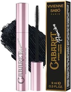 Vivienne Sabó Paris - Classic Everyday Mascara Cabaret Premiere, Waterproof, Cruelty Free, Black, Made in Europe