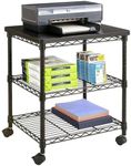 Safco Desk Side Wire Machine Stand 