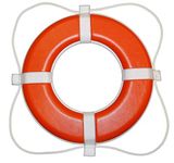 TAYLOR MADE PRODUCTS 364 Life Ring Buoy, Vinyl, Polyurethane, ORANGE, 24"