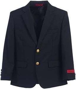 Gioberti Little Boys Formal Navy Blazer Jacket, Size 5