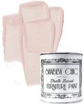 Shabby Chic Chalk Based Furniture Paint 100ml (Baby Pink)