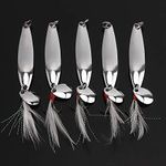 OriGlam 5pcs Spoons Lures Hard Fish