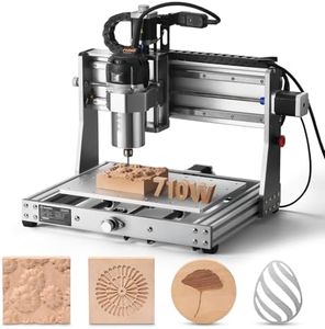 Genmitsu 3020-PRO Ultra CNC Router Machine, Upgraded 710W Spindle, All-Metal Engraver for Metal, Wood, Acrylic, PCB, MDF, Built-in Motherboard Fan, Work Area 11.8"x8.1"x3.1"