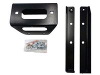 SuperATV Heavy Duty Winch Mounting Plate for Polaris RZR 800/800 S / 4 800 (2008+) - For 4500 & 5000 lb. Winches