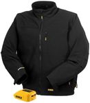 DEWALT DCHJ060ABB-XL Heated Soft Shell Jacket, XL, Black