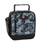 Dickies Basic Insulated Lunch Bag for School and Work, Thermal Reusable Office Lunch Box for Kids, Boys, Girls, Men, Women (Grey Camo)