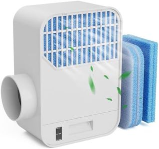 3-in-1 Indoor Dryer Vent Kit for Electric Dryer, Polyester Filter and Water Drawer System, Eiminate Lint Dust, with 3 Pieces Polyester Filters, For Electric Dryers Saves Energy