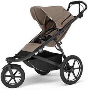 Thule Urban Glide 3 Single Child All-Terrain Stroller, Full-Suspension System, Air-Filled Tires, Upright seat with Adjustable Recline and Built-in legrest