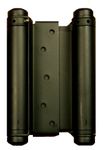 Hinge Outlet Double Action Spring Hinge 6 Inch Matte Black, Cafe Door Hinge, Saloon Door Hinge