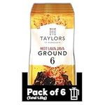 Taylors of Harrogate Hot Lava Java Ground Coffee, 200 g (Pack of 6 - Total 1.2kg)