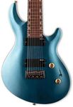 ESP 8 String LTD JR-208 Javier Reyes Signature Series Electric Guitar, Pelham Blue, Right, (LJR208PB)