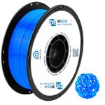 MechSolLtd 1.75mm 3D PLA Plus Printer Filament for FDM 3D Printers with 100% Virgin Raw Material- Tangle-Free PLA+ Filament with Low Printing Temp & Dimensional Accuracy of +/- 0.03 mm with 1kg Spool