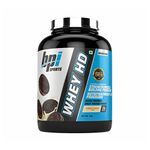 BPI Sports Whey HD Ultra Premium Protein Powder, Cookies & Cream, 2.0 kg