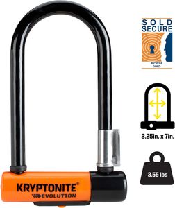 Kryptonite Evolution Mini-7 U-Lock Bike Lock – High Security