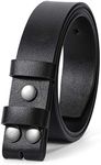 WERFORU Snap Buckle Belt For Men Re