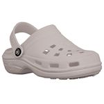 DAWGS Women's Beach Clogs White 6 M US