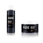 Scotch Porter Beard Wash & Balm Kit – Helps Cleanse, Hydrate, Smooth, Shape & Soften Coarse, Dry Beard Hair while Encouraging Growth for a Cleaner, Fuller, Healthier-Looking Beard