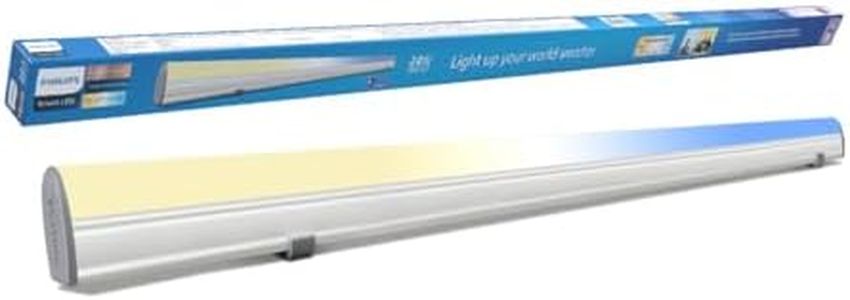 Philips Smart Wi-Fi LED Batten 24-Watt WiZ Connected (Pack of 1) (Shades of White + Tuneable + Dimmable + Pre-Set Modes) (Compatible with Amazon Alexa and Google Assistant), Pack of 1
