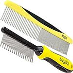 ShedTitan Metal Dog Comb for Matted