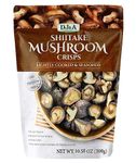 Shiitake Mushroom Crisps - Lightly Cooked and Seasoned 10.28 Ounce (10.58 Ounce)