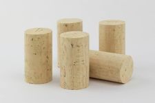 1000 Natural Wine Corks #9 44x24 (15/16"diameter by 1 3/4" lenght) - SLIMCORK (R) PATENTED (Not Agglomerated cork) for Proper Aging - Made in Portugal - DIRECT FROM PRODUCER (Not Branded, 1000pcs)