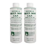 2 Pieces Cosco Tincture of Green Soap 16 Fluid Ounce