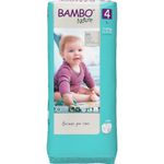 Bambo Nature Premium Baby Diapers - White, Large Size (7-14 Kgs), 48 Count, for Toddler Baby - Super Absorbent, Eco-Friendly and with a Wetness Indicator