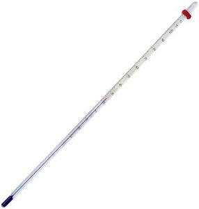 SP Bel-Art, H-B DURAC Plus General Purpose Liquid-In-Glass Laboratory Thermometer; -10 to 225C, Total Immersion, Organic Liquid Fill (B60700-1900)